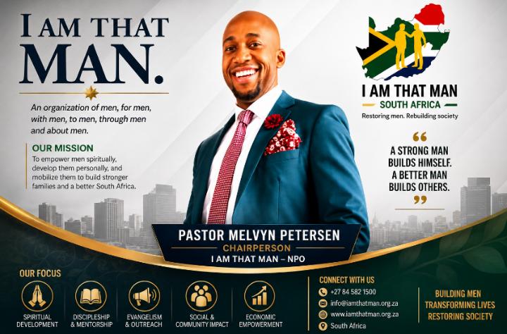 I AM THAT MAN Landscape Poster